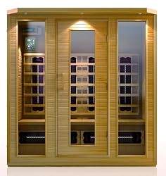 4 Person Sauna Hemlock Ceramic Dry Heat FAR Infrared Portable Detox New