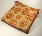 SEAT PAD SUPERIOR QUALITY SOLID FOAM INNER,WASHABLE,HEAVY COTTON SIZE 16X15