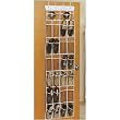 Over The Door Clear Shoe Organizer/Storage Rack