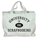 UNIVERSITY OF XXL SCRAPBOOKING Totebag (Cotton Tote / Bag)