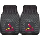 FANMATS MLB St Louis Cardinals Vinyl Heavy Duty Car Mat