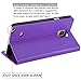 Note 4 Case, LK Galaxy Note 4 Wallet Case, Luxury PU Leather Case Flip Cover with Card Slots Pockets & Stand For Samsung Galaxy Note 4, Purple
