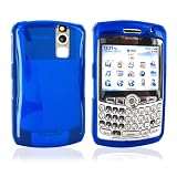 For Blackberry Curve 8330 Crystal Silicone Case Blue