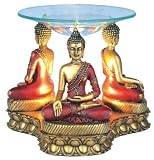 Oil Burner Thai Buddha Polyresin Collectible Decoration Collection