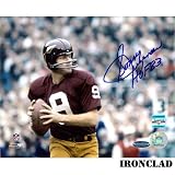 Sonny Jurgensen Signed Moving in Pocket 16x20 w/ HOF 83 Insc.