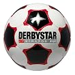 DERBYSTAR Fu�ball STRATOS SUPER LIGHT NEU, weiss/schwarz/rot, Gr. 4, 1269400123
