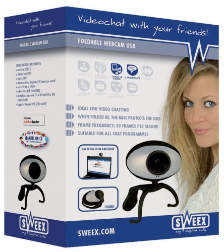 Childrens Toyshop  Computer : Sweex WC003 Foldable Webcam