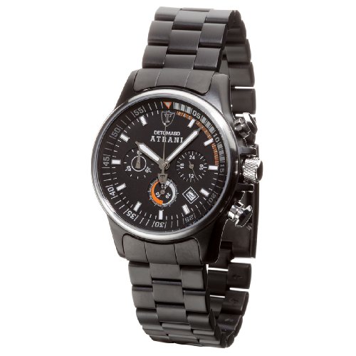 Detomaso Classic Herren-Armbanduhr ATRANI Chronograph SM1510C-BK Preisvergleich