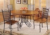 Providence Oak Oval Dining Table Set