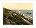 FRAMED - The beach and pier Folkestone England, c. 1890s
