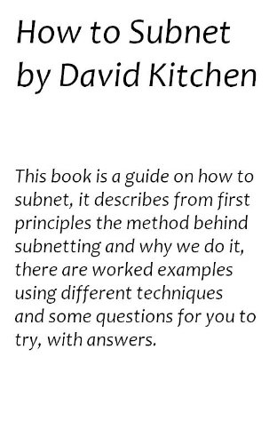 How to Subnet, including VLSM