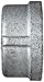 Anvil 8700132650, Malleable Iron Pipe Fitting, Cap, 1/2