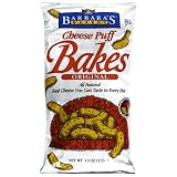 Barbara's Bakery Bakes Cheese Puffs, 5.5-Ounce Bags (Pack of 12)