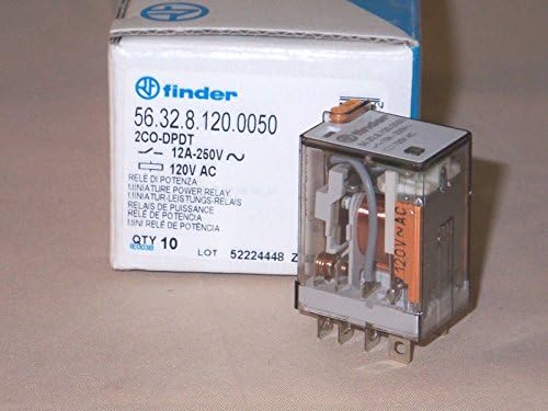 Finder Relay56.32.8.120.0050 Ind. Plug-in Relay 120VAC