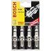 Bosch 0242232802 Z�ndkerze Super 4 FR78X - KSN 510  - 4er Set