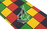 Scooter Grip Tape Rasta Checkers