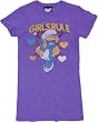 Junk Food Smurfs Smurfette Girls Rule Lilac T-shirt Tee