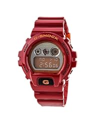 Casio DW-6900CB-4 G-Shock Watch Red orange