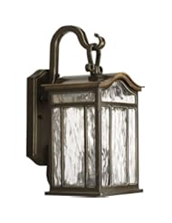 From Amazon.com. Click for details:
 Home Improvement: Progress Lighting P5716-108 2-Light Medium Outdoor Wall Lantern with Unique Arched Roof and Top Ribbon Scrolled Loops with Arching Arms, Oil Rubbed Bronze - Progress Lighting Home Improvement: Progress Lighting P5716-108 2-Light Medium Outdoor Wall Lantern with Unique Arched Roof and Top Ribbon Scrolled Loops with Arching Arms, Oil Rubbed Bronze - Progress Lighting
