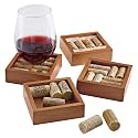 Wine Cork Coasters Kit -Set of 4