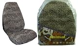 Cheetah Tan New Seat Covers. Universal seatcovers will fit most bucket seats in Acura, Chevrolet, Chrysler, Dodge, Ford, Geo, GMC, Honda, Isuzu, Jeep, Mazda, Mercury,Nissan, Pontiac, Suzuki, Saturn, Toyota, Volkswagen Vehicles