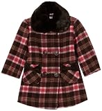 Comus L Kids Girls 2-6x Pastel Blanket Plaid Vintage Coat