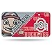 Rico Industries NCAA Ohio State Buckeyes Metal License Plate Tag, 6 x 11.5-inches