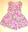 Infants 12-18-24 Months 2-piece Babydoll Swimwear Pink w/Turtles