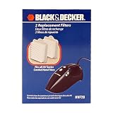 Black & Decker HVF20 Replacement Filter, Set of 2