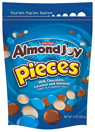 Almond Joy Pieces, 10-Ounce Pouches (Pack of 4)