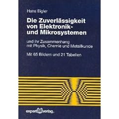 Zuverl�ssigkeit von Elektronik- und Mikrosystemen.