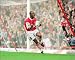 Arsenal FC 10x8 Photo Ian Wright 100th Goal