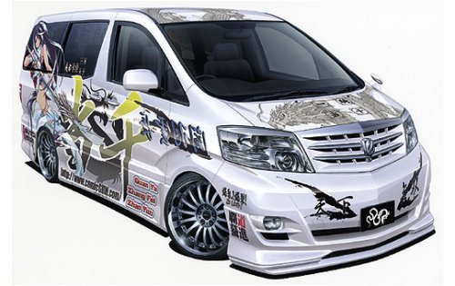 1/24 痛車 No.08 一騎当千 アルファード MS/AS 後期型 カスタム