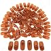 PANA USA Training Practice Tips - False Fake Nail Tips for Nail Manicure DIY Tech Nails Model Art Tools (Brown Tips)