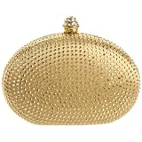 Savanna Oval Stone Clutch
