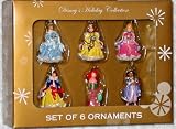 Image of Disney Christmas Holiday Princess Mini Ornament Collection