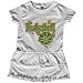 Basketball Blobs Todder Ruffle Dresses