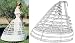 1865 Elliptical Cage Crinoline Sewing Pattern