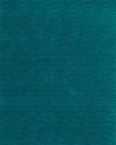 Eclipse (teal) Hand-Tufted Area Rug - 9'6'' x 13'6''