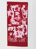 Red Faces Beach Towel