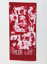 Red Faces Beach Towel