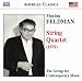 Feldman: String Quartet (1979)