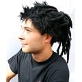 Party-Per�cke, Dreadlocks mit Zopf (1304)