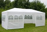 Eigenschaften hot-stock  / Pavillon Pavillion Zelt PE 3x6 weiß incl 8 Seitenteilen