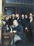 Alexander Graham Bell Photographic Poster Print by Luca Giordano, 42x56