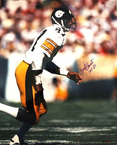 Mel Blount Signed Steelers 16x20 Photo