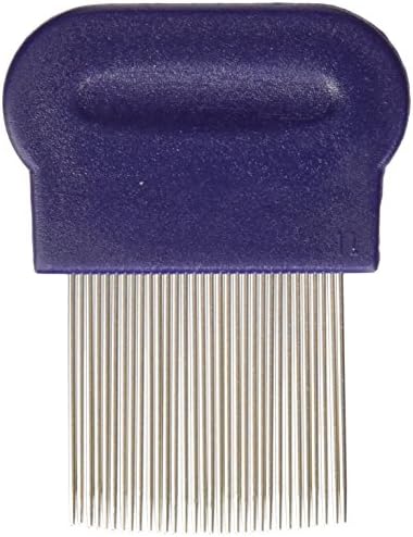 Heavy Weight Long Tooth Metal Lice Comb
