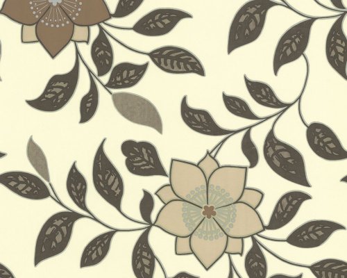 AS Creation Pretty Style 113917 Flockoptik-Tapete 10,05 x 0,53 m