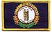 Kentucky iron-on embroidered patch