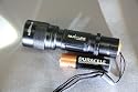 Nu-Flare Ultra- Compact 78R91AA Luxeon Rebel 90 6W LED Flashlight - Zoom Focus, Use One AA Battery 100 Lumens, Bright and Efficient